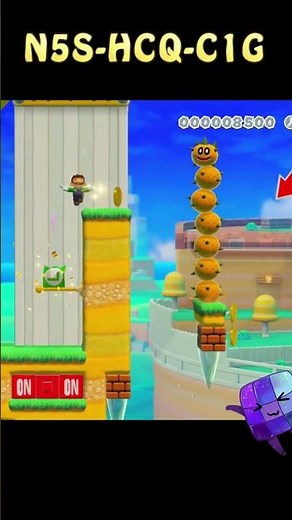 Super Mario Maker 2 🎮 1-1 Welcome in the 3D World 🎮 Inserker #short #mario #supermario