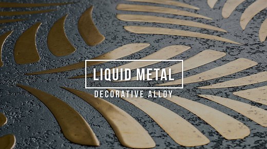 Transform interior design finishes into metallic works of art! Colortek Liquid Metal technology applies a stunning real metal finish to any design by applying a lightweight, seamless coating that stretches across the substrate like a metallic skin. More about Colortek Liquid Metal here:https://www.colortek.eu/products-details/interior-decorative-paints/liquid-metal | Colortek