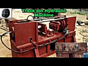 Excavator Track Link Remove Machine | Track Pin Pusher Hydraulic Track Chain Press Machine Making