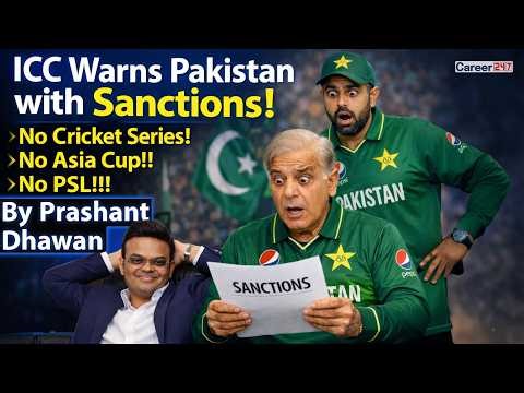 ICC Warns Pakistan with Sanctions!! No Cricket Series!! No Asia Cup!! No PSL!!! By Prashant Dhawan