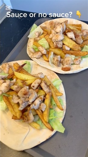 Easy Chicken Wrap Recipe | Crispy Chicken & Fries in Flatbread 🌯