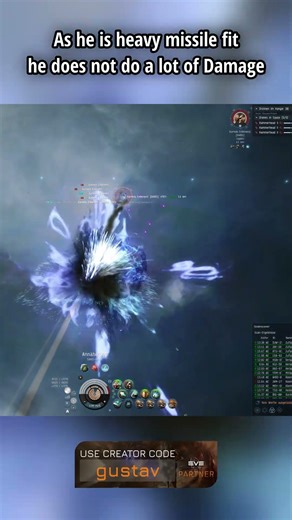 EVE Online 1.5B Legion melts to 1100 DPS Hurricane #eveonline #pvp