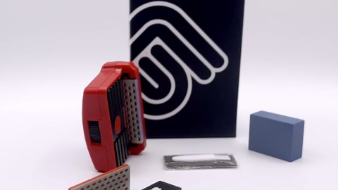 Grayne 8-Piece Set Professional Ski and Snowboard Edge Tuner Kit with Diamond Files, Gummy Stone, Bag - Sharpener Tool