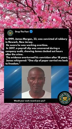 A PAYROLL SLIP PROVED HIS INNOCENCE