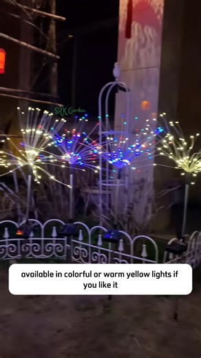 Solar Firework Lights | Dodo Garden