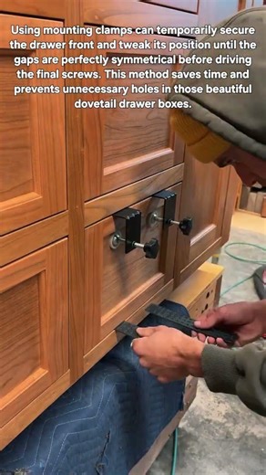 Perfecting the Reveal: Installing Inset Cherry Drawer Fronts