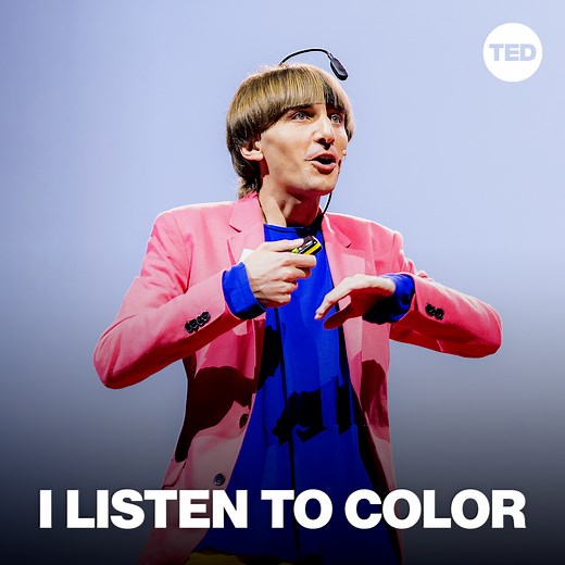 3.7M views · 56K reactions | How can this color-blind artist hear a...
