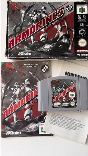 N64 Armorines: Project S.W.A.R.M. – CIB Collection & Gameplay #nostalgia