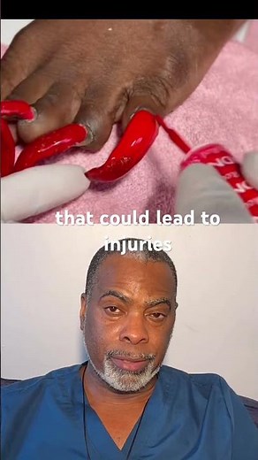 Super Long Toenails #podiatry #longtoenails #nailtech