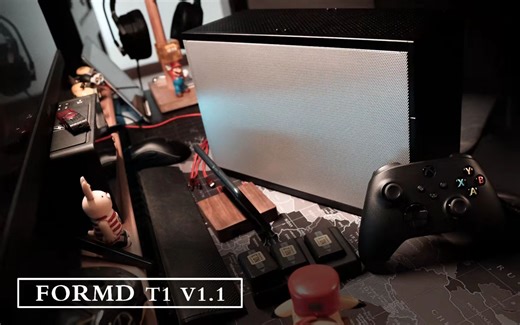 【ITX】FormD T1 V1.1中低入门配置风冷装机过程，烤机噪音