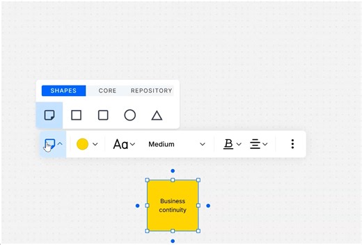 Bizzdesign Unify - Swapping elements