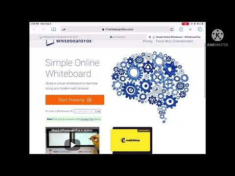 short tutorial: how to make a whiteboard fox server