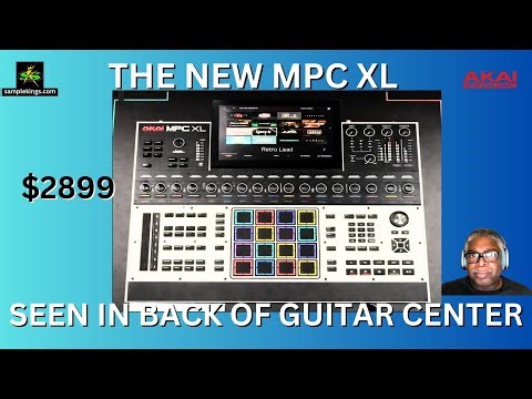 The NEW MPC XL Was Seen In A Guitar CENTER!