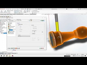 Solidcam + Mach3 4axis, How to make a chess piece with rotary axis