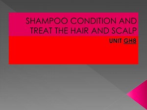 SHAMPOO CONDITION AND TREAT THE HAIR AND SCALP - SlideServe