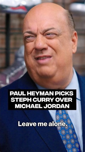 Paul Heyman is taking Steph over MJ any day of the week 👀 #SneakerShopping