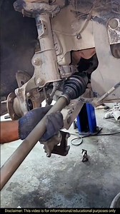 Front Wheel CV Axle Bearing Noise | #auto #mechanic #usa #shorts