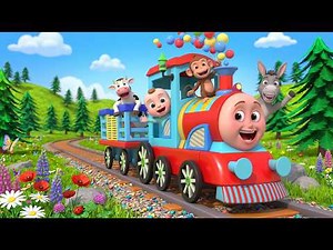 Choo Choo Train Song | Kids Songs & Nursery Rhymes | GiggleBerry Kids