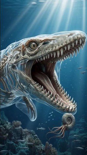 Inside the Life of History's Deadliest Marine Reptile #mosasaurus #dinosaur #cretaceous