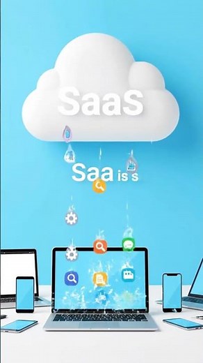 ☁️💻 SaaS (Software as a Service) 📱 | Cloud Apps, Future Tech & Learning Guide