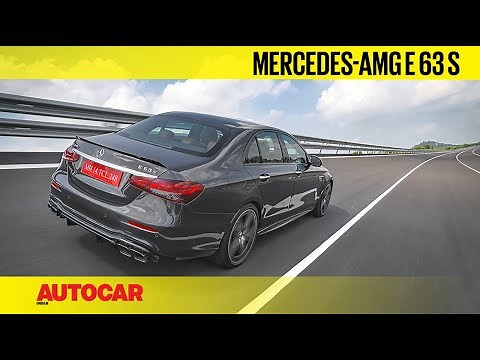 2021 Mercedes-AMG E 63 S review - Driven to 300kph! | First Drive | Autocar India