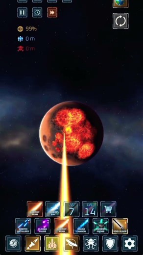 Destroying Mars Planet 😱🔥