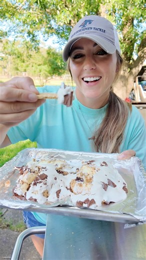 211K views · 4K reactions | S’mores Smoked Cream Cheese  | Girl Gone Grilling | Facebook