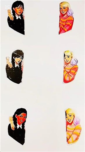 Wednesday, Enid and Agnes Dancing 💃 until the till of death #wednesday #deaddance #enidsinclair