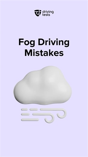 Most drivers make the same mistake — and it’s easy to fix. Learn how to stay safe next time you hit the fog.👉 Watch, save, and follow for more real driving tips. | Driving-Tests.org