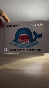 Jonah & the Big Fish Flashlight Activity Shine-a-light Bible Lesson Sunday School and Homeschooling Digital Download - Etsy