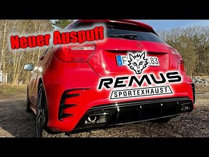 Remus Auspuff für die A Klasse🔉💥 | W176 | EnteKross
