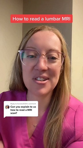 4.1K views · 703 reactions | How to read a lumbar MRI! #spinesurgery #mri #lumbarspine #backpain #backsurgery #radiology #sciatica #learnoninstagram | Dr. Betsy Grunch - Ladyspinedoc | Facebook