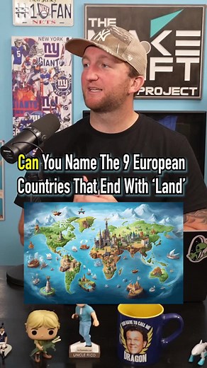 Name 9 European Countries Ending with “land” — Quiz