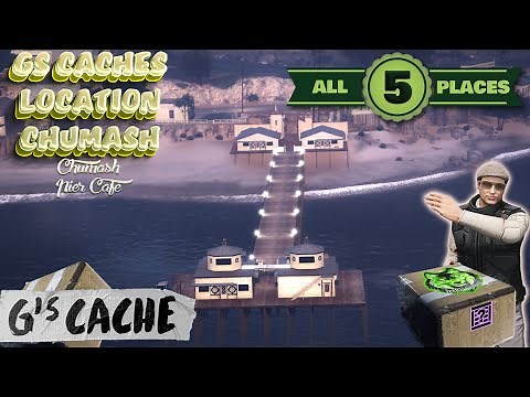 Gs Cache Locations Chumash | Chumash Pier Cafe | GTA Online Gs Cache locations guide