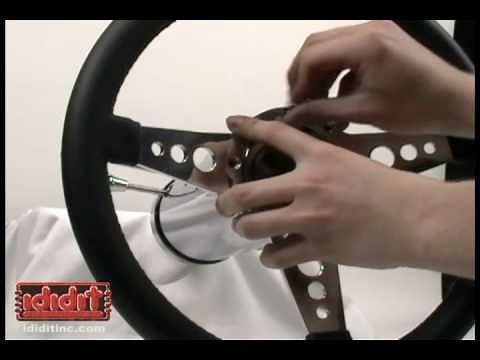 How to Mount a Steering Wheel to an ididit Tilt/Telescoping Column