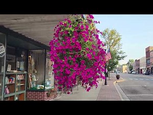 Morning Walk Through Historic Downtown Three Rivers Michigan