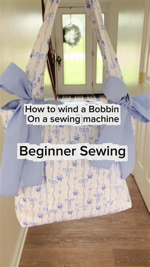 Beginner Sewing: How to Wind Your Bobbin