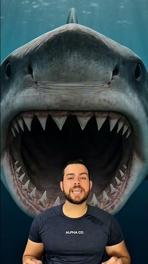 Megalodonte: o maior tubarão da história (e não era um “branco gigante”) 🦈🦴