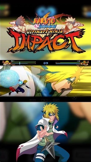 ultimate jutsu + awakening "Minato Namikaze" Naruto Shippuuden Ultimate Ninja Impact #minatonamikaze