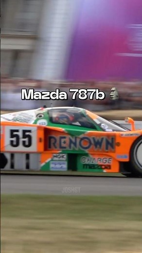 One of the BEST sounds EVER | Mazda 787b Rotary Engine #shorts #mazda