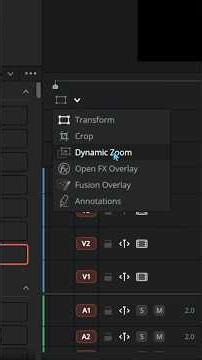 Text Fly Through Effect in DaVinci Resolve