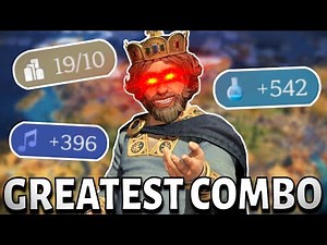 The GREATEST COMBO In Antiquity Right Now?!? (Deity Charlemagne Civilization VII)