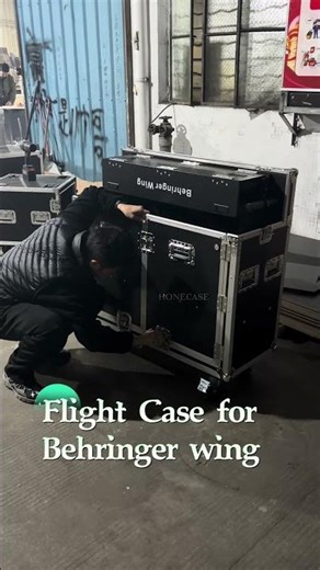 Flight Case for Behringer Wing #flightcase #case #factory #rackcase #MidasM32 #yamahadm7#honecase