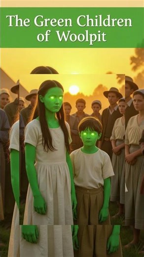 Green Children of Woolpit: Alien Kids in England? 😱 #BrainBoltMysteries