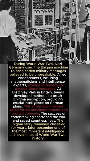 The Enigma Code: The Secret That Helped Win the War