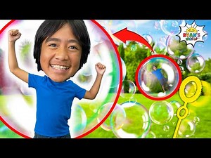 We Create the MOST GIANT BUBBLE EVER! Educational Science Video for Kids!