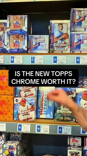 Is the New 2025 NBA Jumbo Topps Chrome Worth Buying?