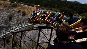 203K views · 988 reactions | Do you have a favorite "Mine Train" roller coaster? We love Road Runner Express at Six Flags Fiesta Texas! #rollercoaster #themepark #amusementpark #sixflags | Theme Park Review | Facebook