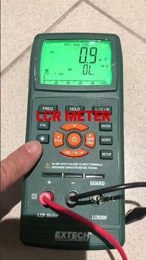 LCR METER | LCR200 | EXTECH INSTRUMENTS | #shorts
