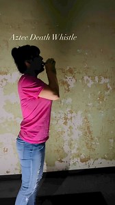 4.5K views · 142 reactions | Aztec Death Whistle #creepy #medium #paranormalinvestigator #strangerthings #scary #hauntedplaces #Indiana #ghost #spooky #asylum #Spirits #creepy | Ghost Sisters | Facebook